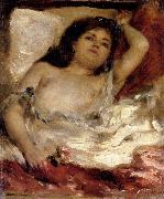 Pierre Renoir Reclining Semi-nude oil painting picture wholesale